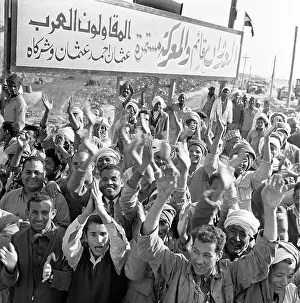 Aswan: Construction of Aswan Dam, 1968