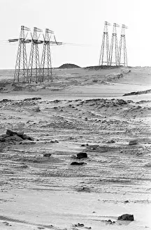 Aswan: Construction of Aswan Dam, 1968