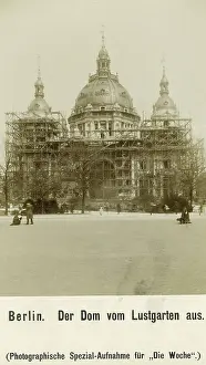 Collegiate: Construction of the Berlin Cathedral, 1899
