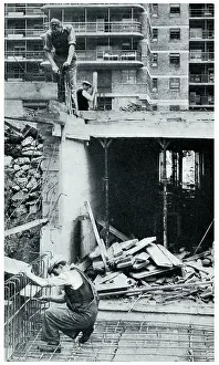 Jul19: Construction of casualty clearing station, September 1939