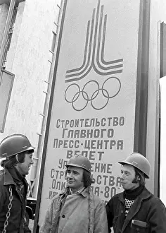 Constructors: Construction of Central press centre of 1980 Summer