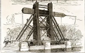 Cleopatras: Construction of Cleopatra's Needle Thames Embankment