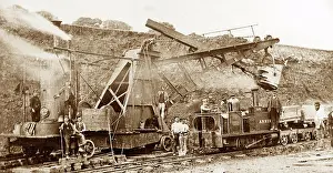 Clough: Construction of Clough Bottom Reservoir, Rossendale