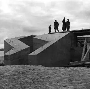 Partially: Construction of a coastal fortification on the Atlantic
