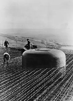 Reinforced: Construction of a coastal fortification on the Atlantic