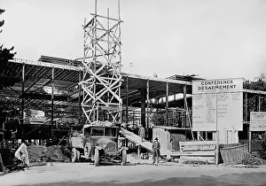 Confer: Construction of the Congress hall for the disarmament confer