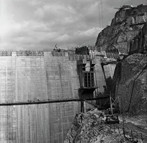 Sulak: Construction of dam at Chirkei HPP