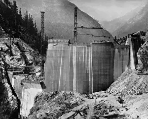 Approximately: Construction of the Diablo Dam, 1929