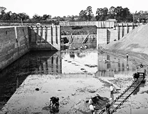 Diglis: Construction of the Diglis Canal Basin, Worcester