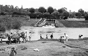Diglis: Construction of the Diglis Canal Basin, Worcester