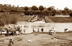 Diglis: Construction of Diglis canal basin, Worcester