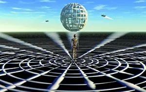 Droid: The construction of a dyson sphere, by a type
