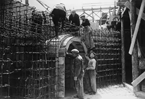 Mesh: Construction of a German coastal fortification at the At