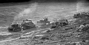 Stavropol: Construction of Great Stavropol Canal, 1974