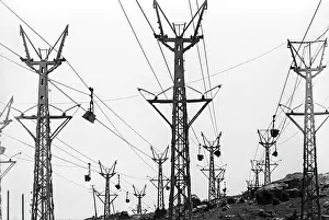 Concrete: Construction of Inguri hydroelectric station, 1977