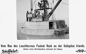 Placing: Construction of the lighthouse Fastnet Rock