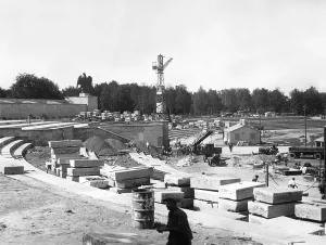 Luitpold: Construction of the Luitpoldarena on the Nazi