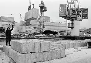 Structures: Construction materials plant