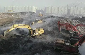 Dump: Construction of Moscow residential district Brateyevo
