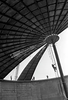 Biggest: Construction of oil pumping and blending station, 1976