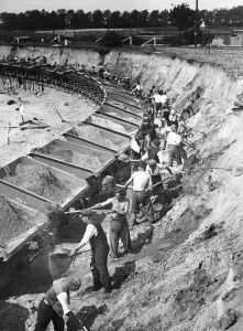 Measures: Construction of the Olympic Stadium in Berlin, 1934