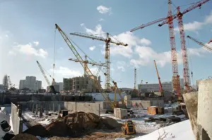 Lyudmila: Construction of Olympic village, 1997
