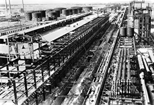 Szczecin: Construction of the Poelitz hydrogenation, 1939