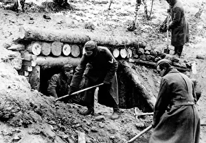 Bunkers: Construction of positions on the Eastern Front, 1941