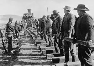 Trans: Construction of a railway line in the Wild West