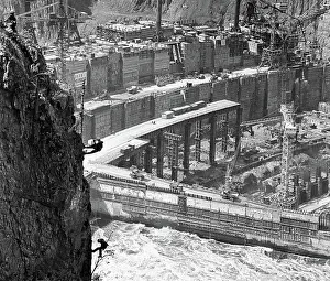 Yenisey: Construction of Sayano-Shushenskaya hydroelectric