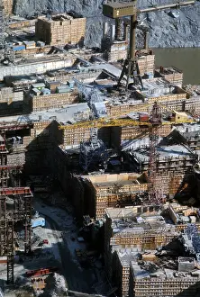 Yenisey: Construction of Sayano-Shushenskaya hydroelectric