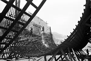 Turbines: Construction of Sayano-Shushenskaya hydroelectric