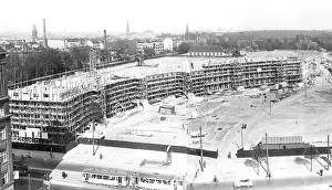 Construction site of the airport Tempelhof, 1937