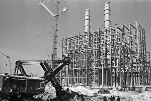 Angara: Construction site near Angara river