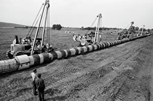 Pipeline: Construction of Sovkhoznoe-Orenburg gas pipeline