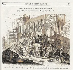 Buiding: Construction of Strasbourg Cathedral