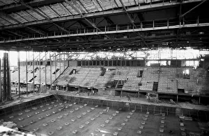 Mira: Construction of swimming pool, 1979