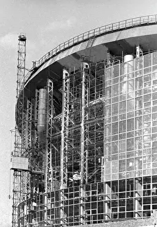 Mira: Construction of swimming pool, 1979