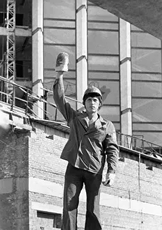 Mira: Construction of swimming pool, 1979