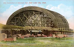 Lattice: Construction of the Tabernacle - Salt Lake City, Utah, USA