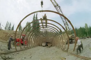 File: Construction of Ulyanovsk coal mine underway near