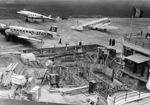 Bourges: Construction of an underground shelter at an