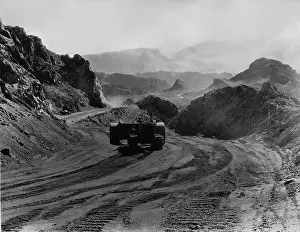 Resource: Construction vehicles during the construction work on the Ho