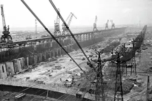 Volgograd: Construction of the Volgograd hydroelectric power station