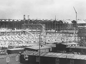 Construction of the Volkswagen factory, 1939