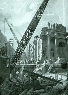 Soane: Construction work at the Bank of England