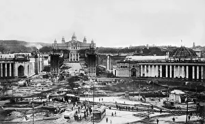 Pere: Construction work on the occasion of the World Exhibition in