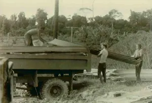 Utopian: Construction Workers and Bobby Stroud (middle) ?