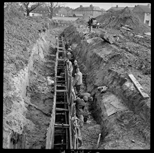 Arduous: Construction workers - housing development near Haltwhistle