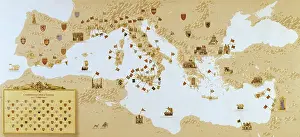 Cartographies: Consular map of the city of Barcelona in the